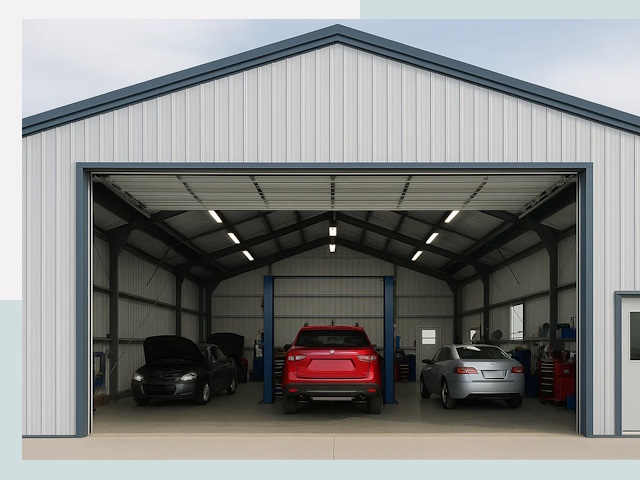 Ангары из сэндвич панелей от 610 руб. в Истра