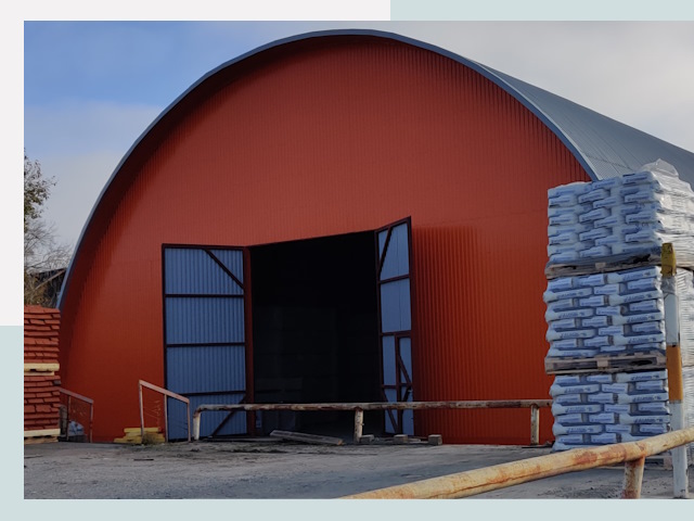 Полукруглые ангары по цене от 610 руб. в Истра