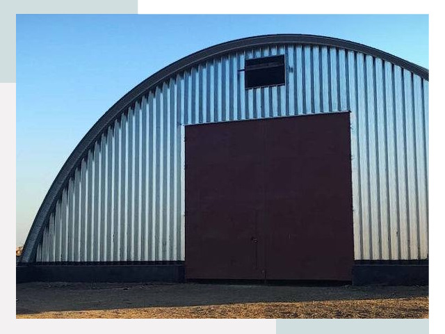 Бескаркасные ангары в Истре