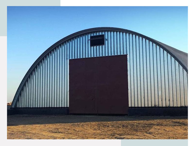 Арочные ангары в Истре
