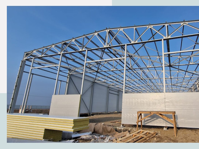 Утепленные ангары в Истра от 610 руб. за м²