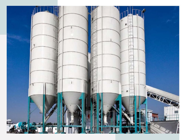Строительство цементных силосов в Истре