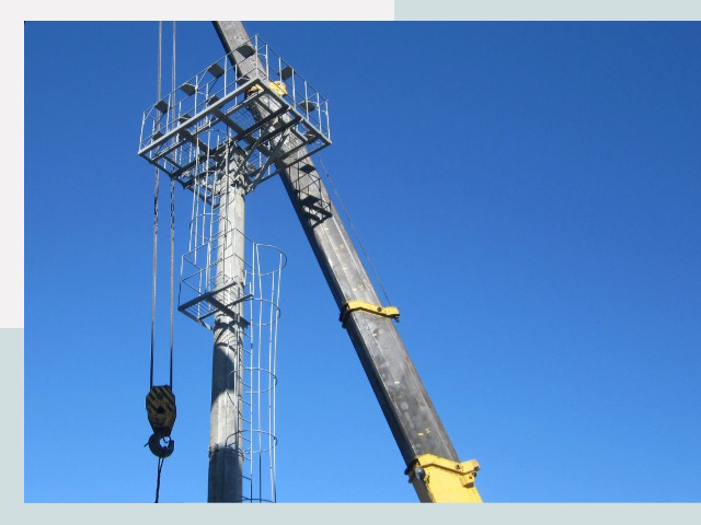 Монтаж осветительных мачт в Истра от 610 руб.