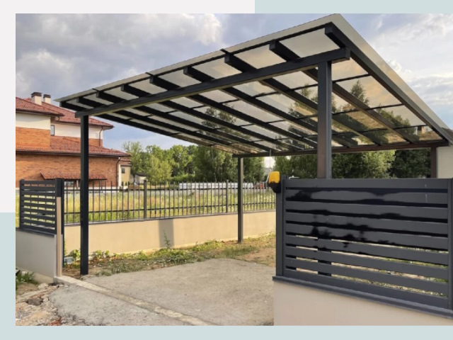 Металлические навесы в Истра от 610 руб. за м²