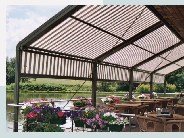 Элегантные навесы для кафе от 610 руб в Истра