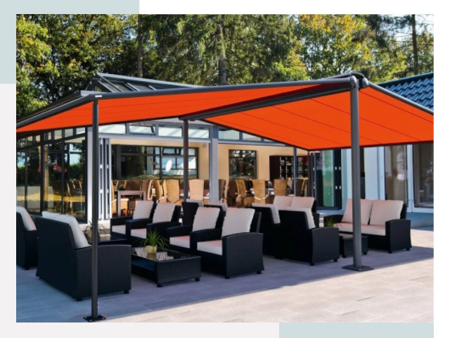 Навесы для кафе и ресторанов в Истре