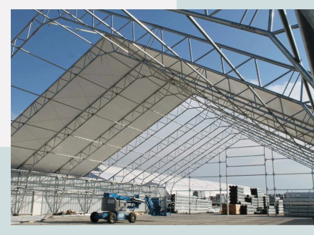 Каркасно-тентовые сооружения от СтальСтрой-Ста по цене 610 руб.
