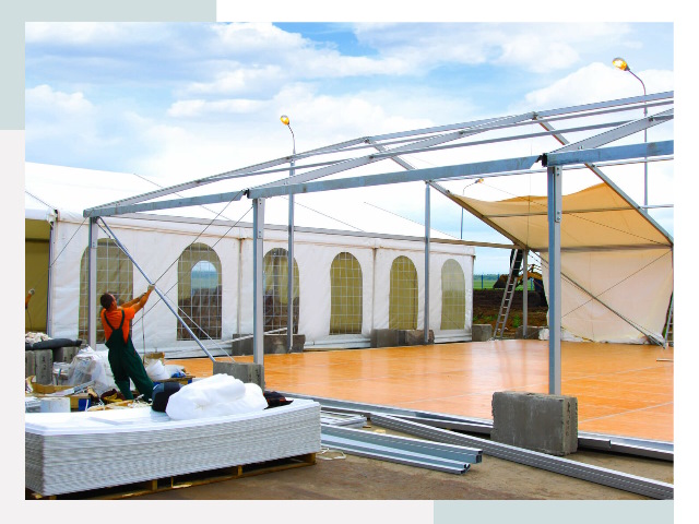 Быстро сборные шатры в Истре