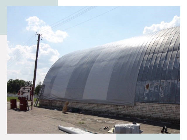 Ремонт ангаров в Истре