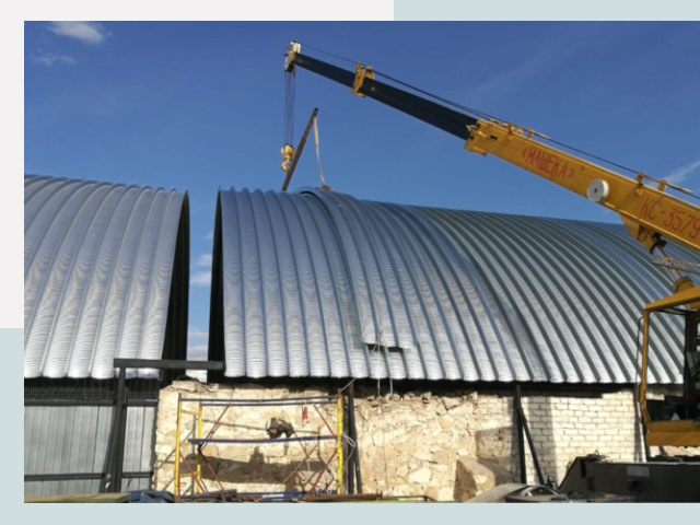 Реконструкция ангаров в Истре от 610 руб.