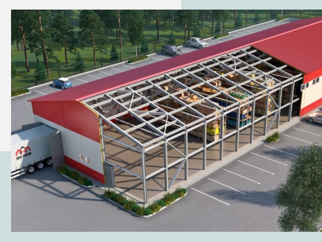 Проектирование ангаров в Истре от 610 руб.