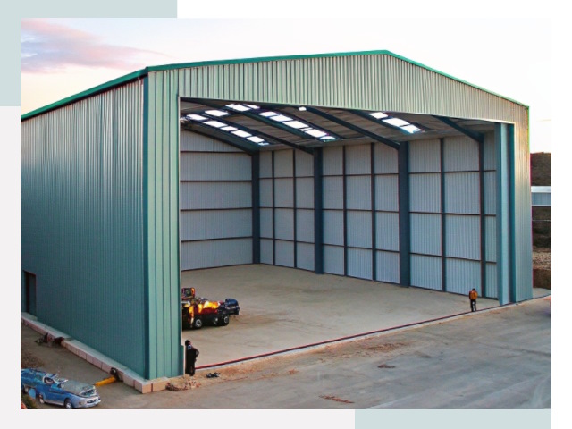 Строительство ангаров в Истре