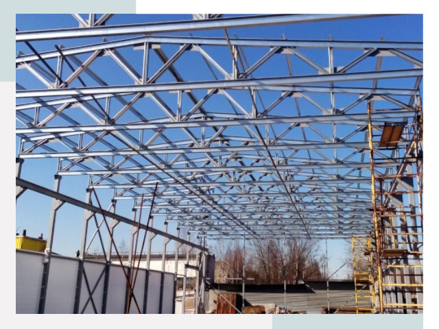 Металлокаркасы для складов в Истре